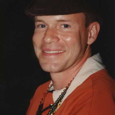 Unknown man dressed up.