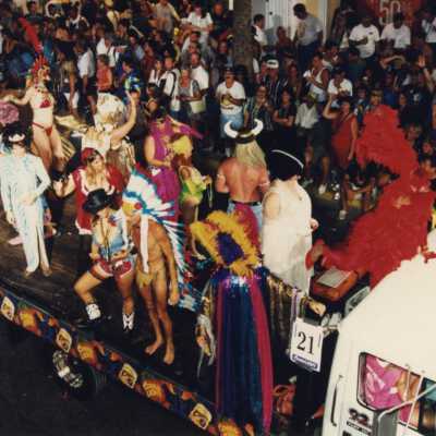 Float number 21 in the parade.