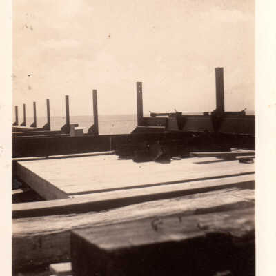 Old Seven Mile Bridge construction