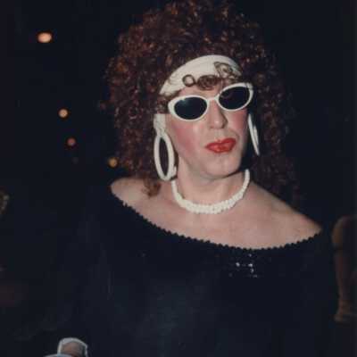 Unknown man dressed up.