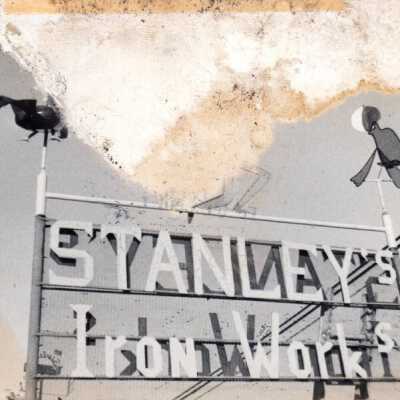 Stanley Papio's Iron Works sign: Copyright: © Key West Art & Historical Society; Origformat: Print-Photographic