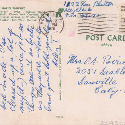 Key West Funeral: © Key West Art & Historical Society