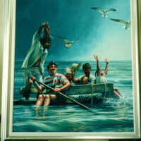          A Paul Collins painting picture number 1
   