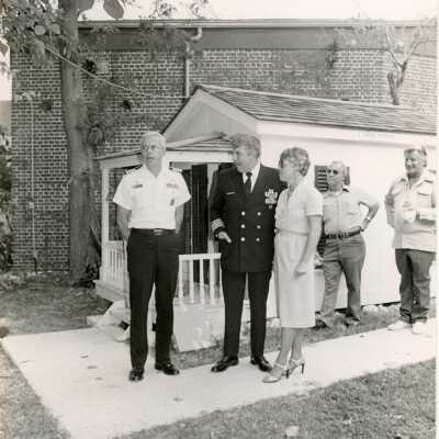 U.S. Navy Ceremony at Fort East Martello