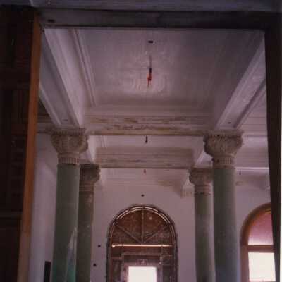 A gallery on the first floor.