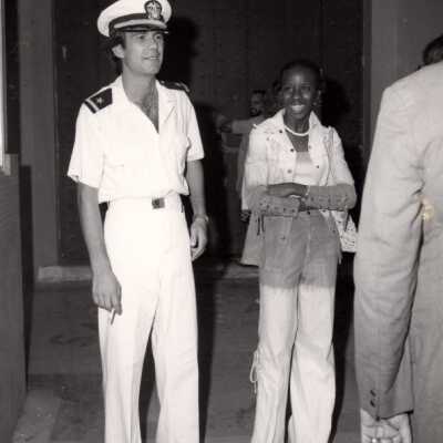Unknown military man and woman: Copyright: © Key West Art & Historical Society; Origformat: Print-Photographic