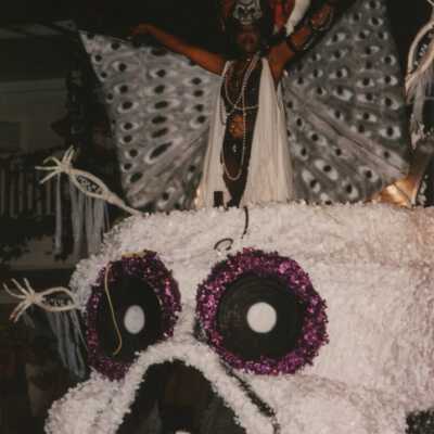 A float in the parade.