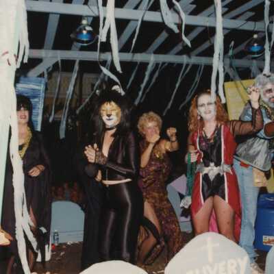 A float in the parade.