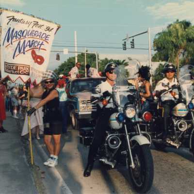 Masquerade March during Fantasy Fest