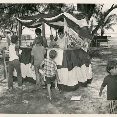 Fleet Sonar School member stand