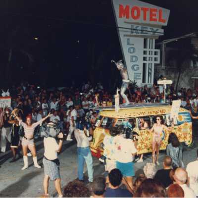 Fantasy Fest parade.