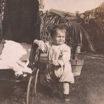 Child with stroller