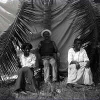 Three Unknown People at Pigeon Key