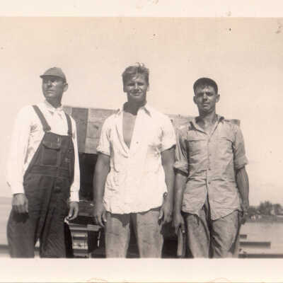 Old Seven Mile Bridge construction