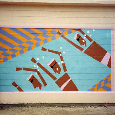 Mural on Martin Luther King Jr. Community Center