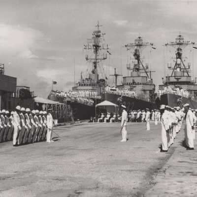 Change of Command ceremony: Copyright: © Key West Art & Historical Society; Origformat: Print-Photographic