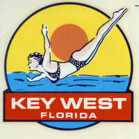 Key West Diving Travel Decal