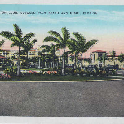 Boca Raton Club, Between Palm Beach and Miami, Florida