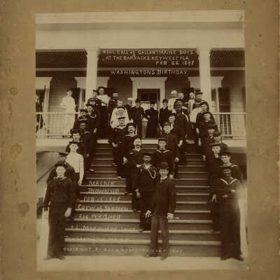 USS MAINE Survivors in Key West