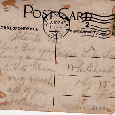 Peachtree, Looking South from Candler Building, Atlanta, Georgia: © Key West Art & Historical Society