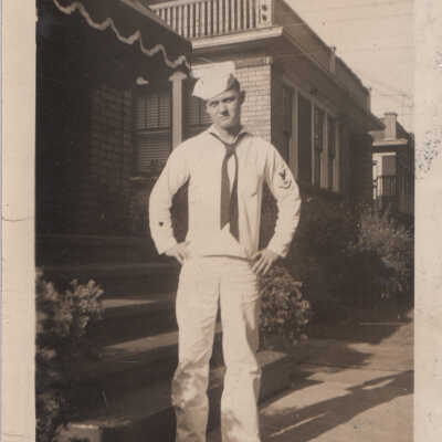 Sailor from the U.S.S. Key West (PF-17)