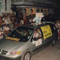 A float in the parade.