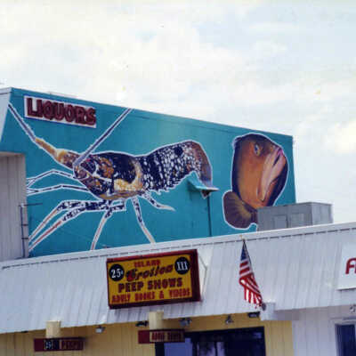 Island Erotica Peep Shows Sign