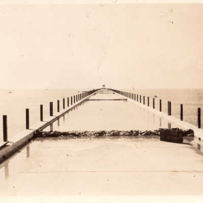 Old Seven Mile Bridge Construction