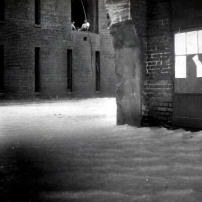 Hurricane flooding at East Martello: Copyright: © Key West Art & Historical Society; Origformat: Print-Photographic