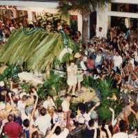 A float in the parade.
