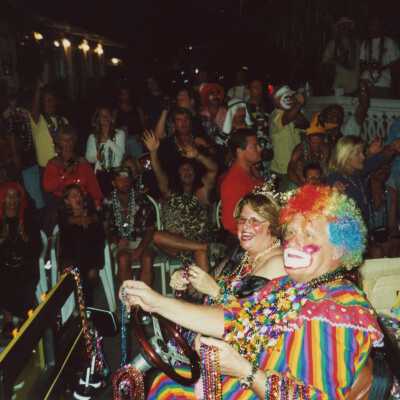 A float in the parade.