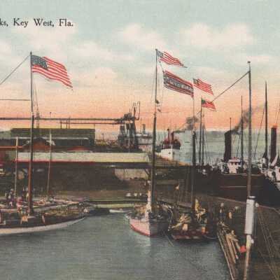Navy Docks, Key West, Fla.