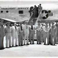 Group of U.S. Naval Officers at Boca Chica Field