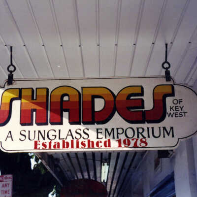Shades of Key West Sign