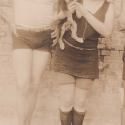 Man and woman at Martello