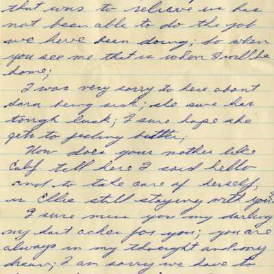 Letter from Naval Air Station Key West during Cuban Missile Crisis: Copyright: © Key West Art & Historical Society