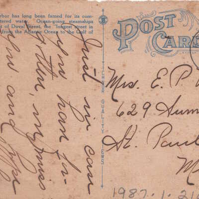 Steamship Dock at Foot of Duval Street, Key West: © Key West Art & Historical Society