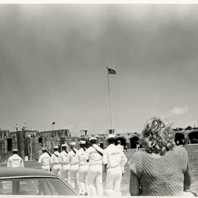 U.S. Navy at the fort