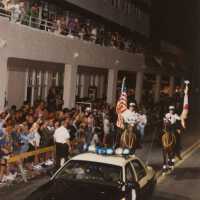 Cops opening the parade.