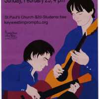          'Katona Twins' Impromptu Classical Concerts Poster; Copyright: @ Key West Art & Historical Society; Origformat: Artifact
   