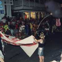 A float in the parade.