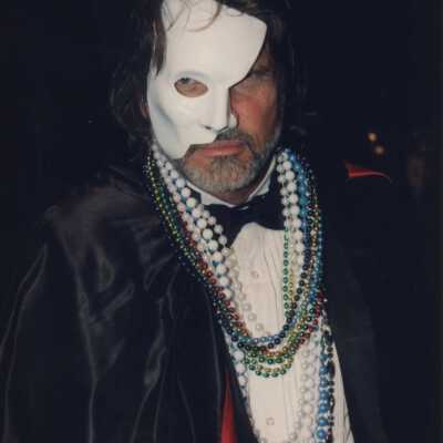 Unknown man dressed up.