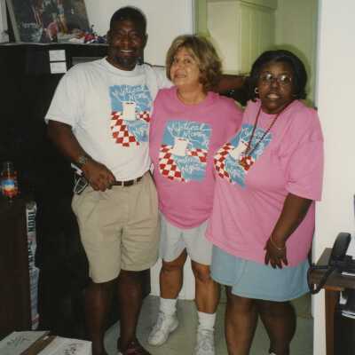 Three unknown people.