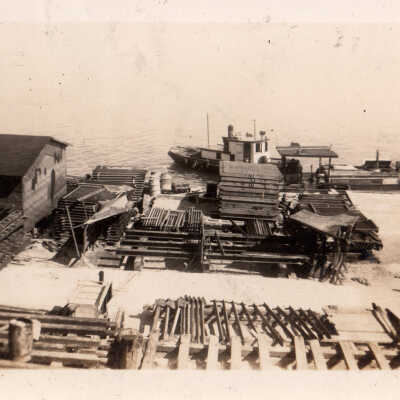 Old Seven Mile Bridge construction