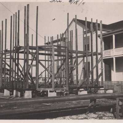 Construction site: Copyright: © Key West Art & Historical Society; Origformat: Print-Photographic