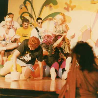 Some sort of performance going on.