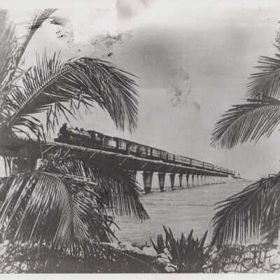 Florida East Coast Railway on the Seven Mile Bridge