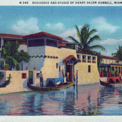 Residence and Studio of Henry Salem Hubbell, Miami Beach