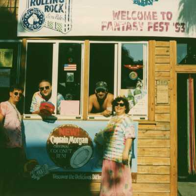 A booth for the FF street fair.
