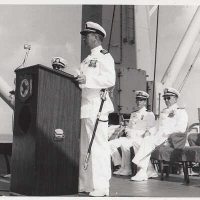 Change of Command USS HOWARD W. GILMORE